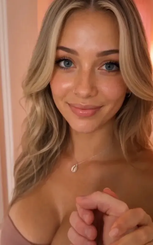 My Girlfriend’s Step-Sister Caught Me Staring – opening frame of episode 1