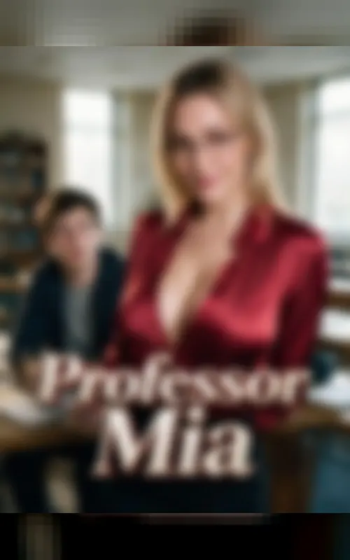 Professor Mia – blurred poster of a members-only Candy short