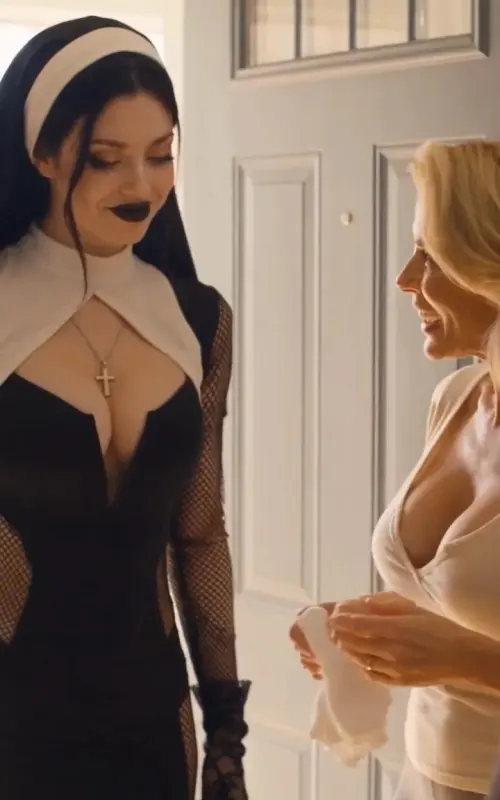 The Nun in Our Guest Room – opening frame of episode 1
