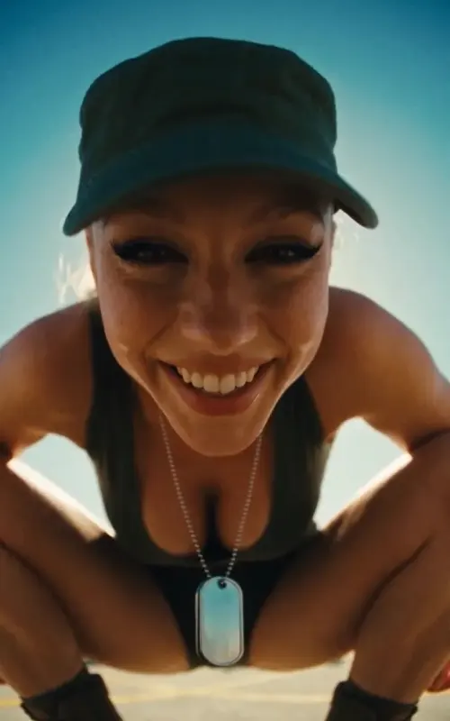 TRAINER HARLOW: PRIVATE HOUR – opening frame of episode 1